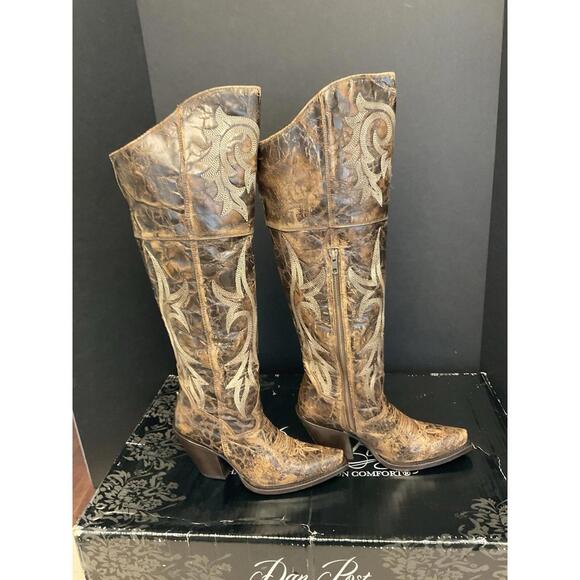 Fashion Boot Jilted Knee Dan Post Thigh High Boots New! Womens Dan